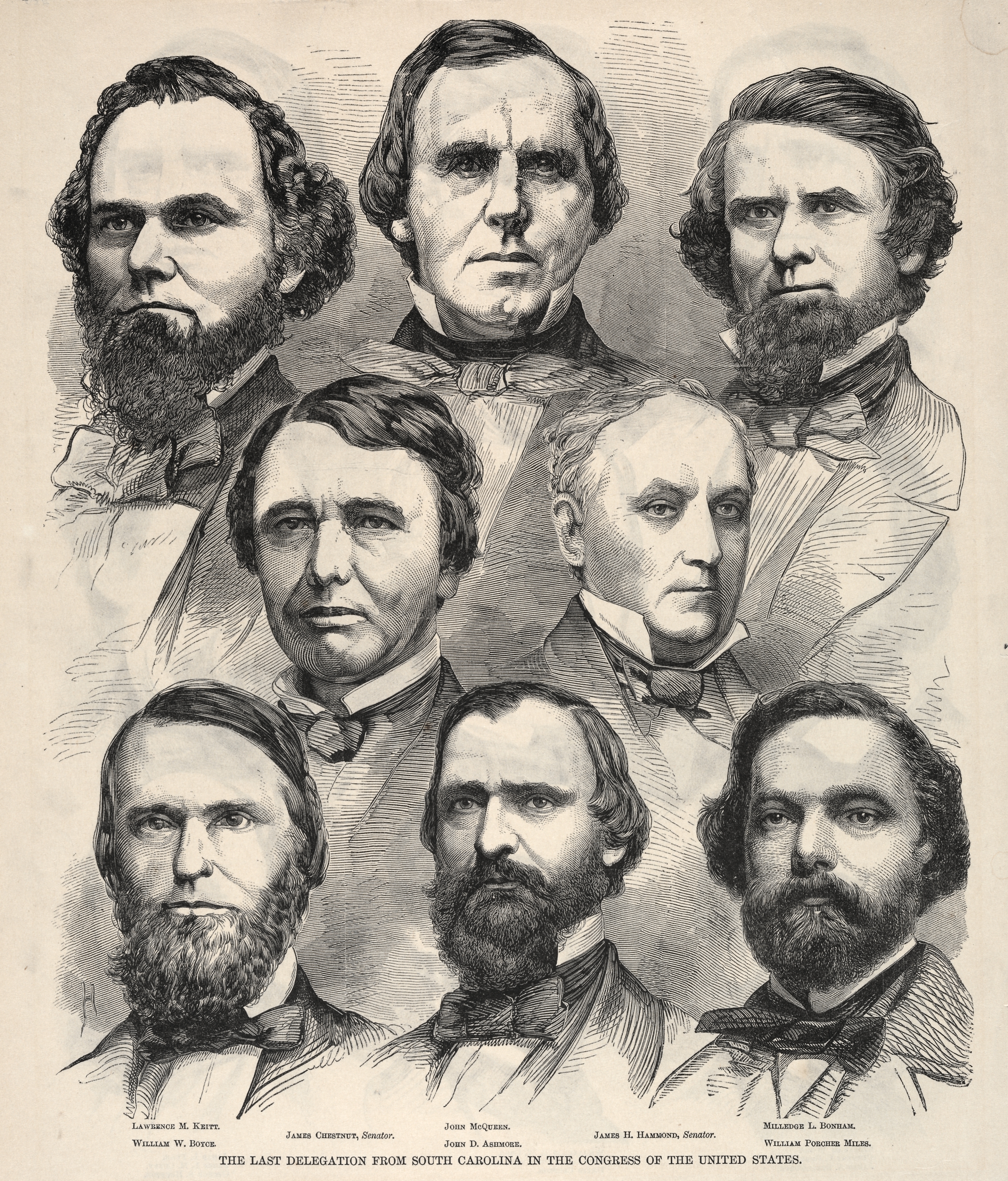 The Last Delegation from South Carolina in the Congress of the United States