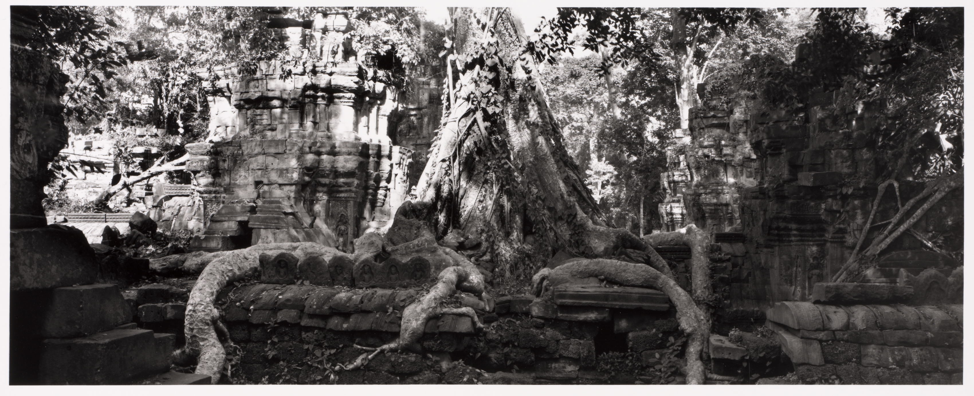 Angkor Wat, Preah Khan (tree root consuming ruins)