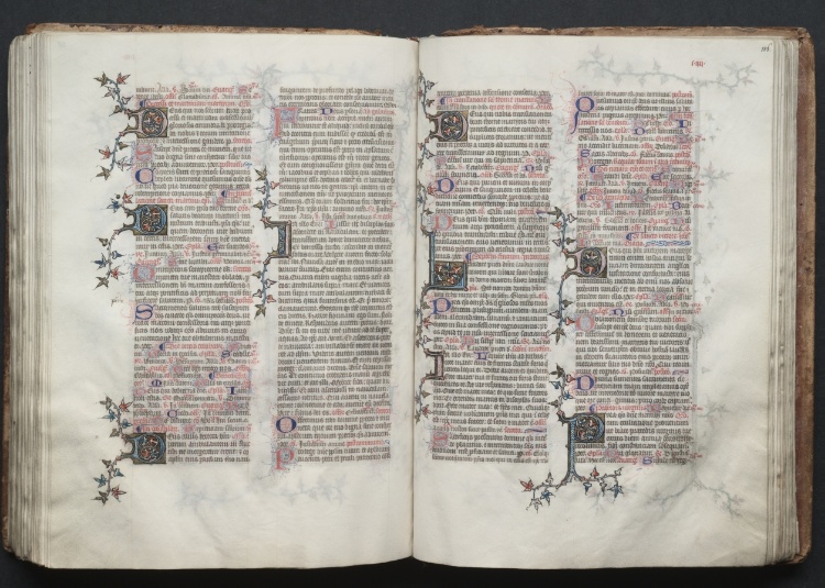 The Gotha Missal:  Fol. 115v, Text