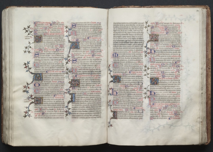 The Gotha Missal:  Fol. 122r, Text