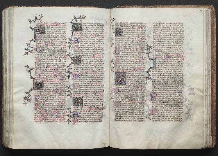 The Gotha Missal:  Fol. 121r, Text