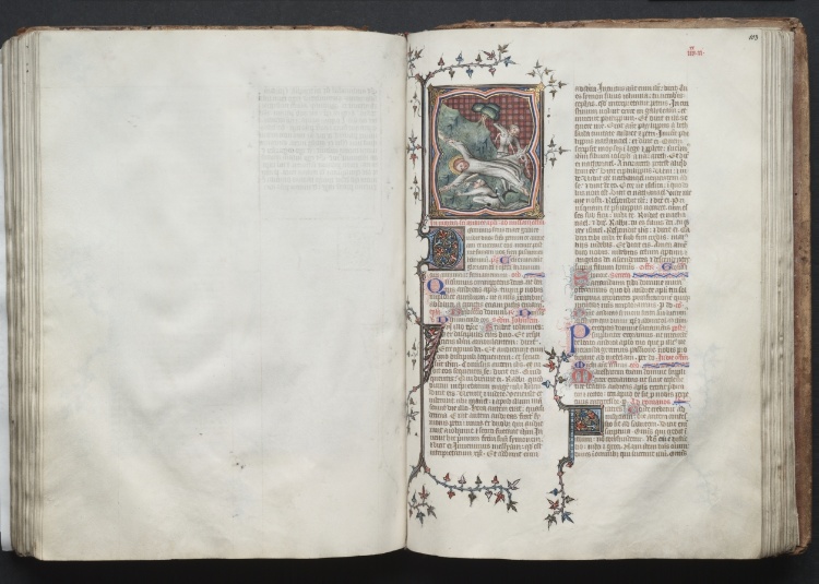 The Gotha Missal:  Fol. 102v, Text