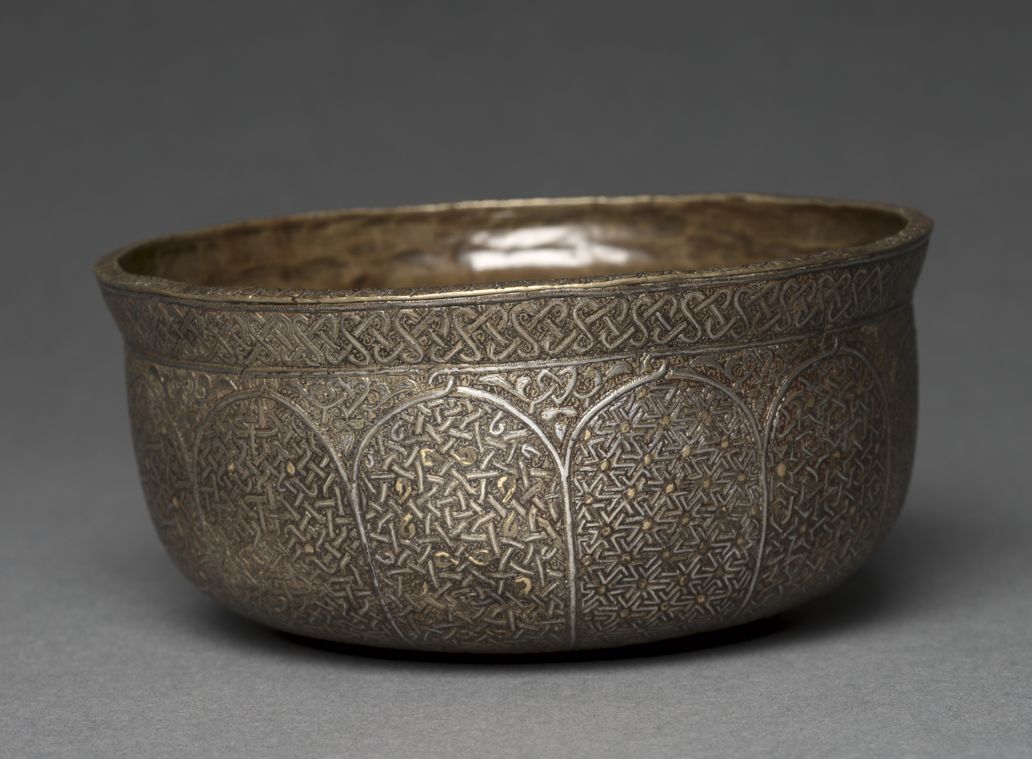 Bowl with Geometric Designs
