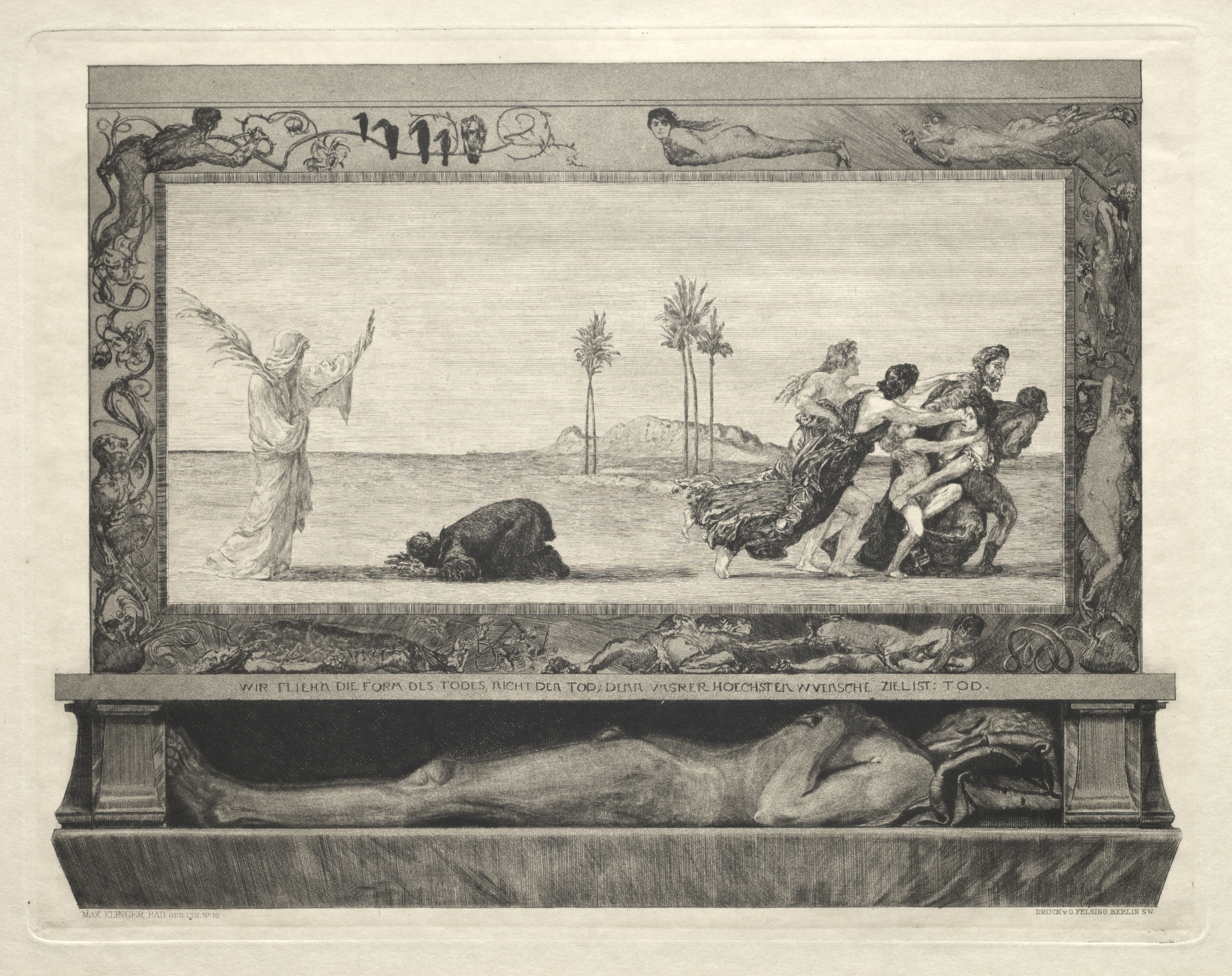 Vom Tode I, (Opus II, 1889) No. 10