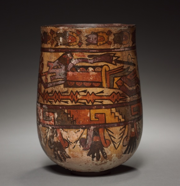 Vase with Trophy-heads and Warriors