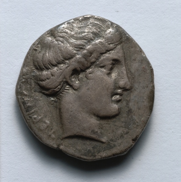 Stater: Head of Nymph (obverse)
