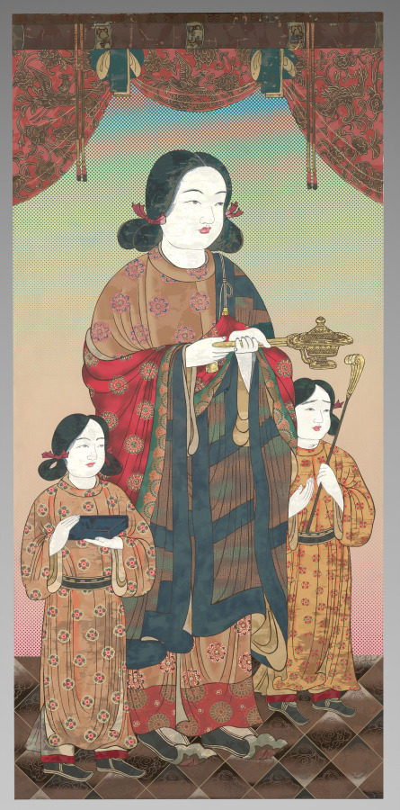 Shōtoku Taishi at Sixteen, Takashi Murakami, 2025
