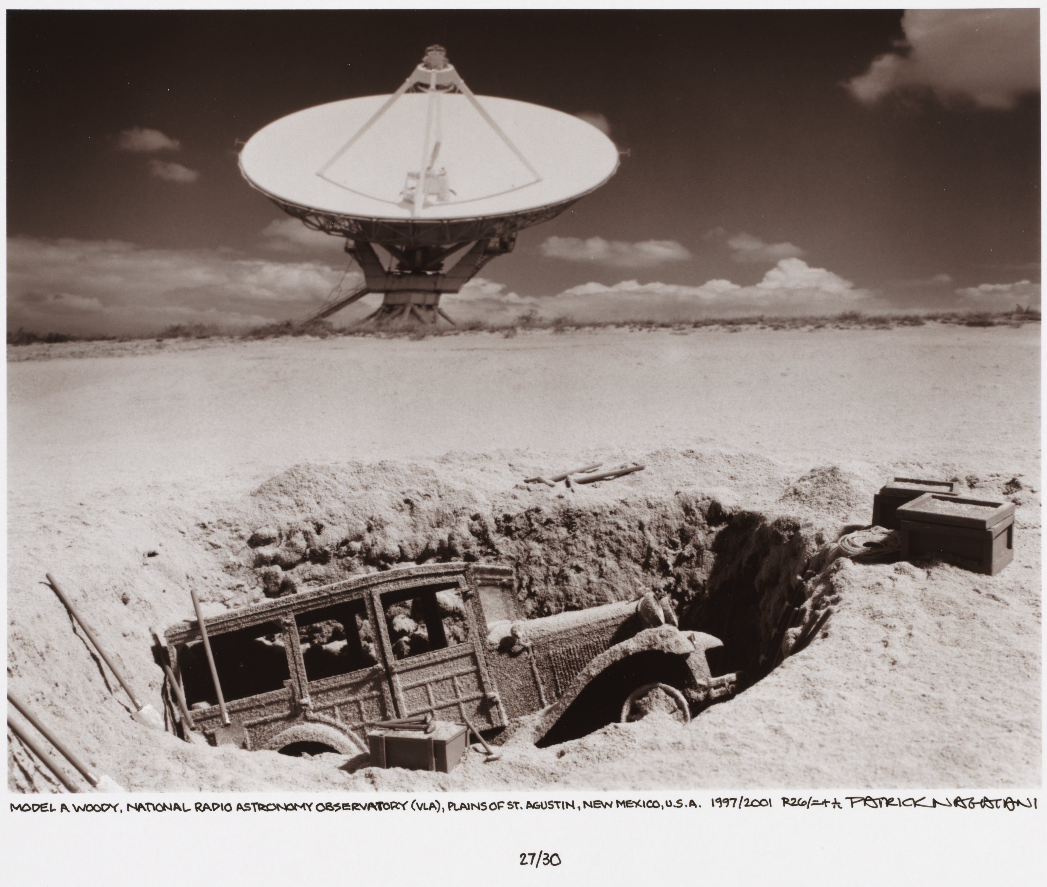 '31 Model A Woody, National Radio Astronomy Observatory (VLA), Plains of St. Agustin, New Mexico, U.S.A. (R26)
