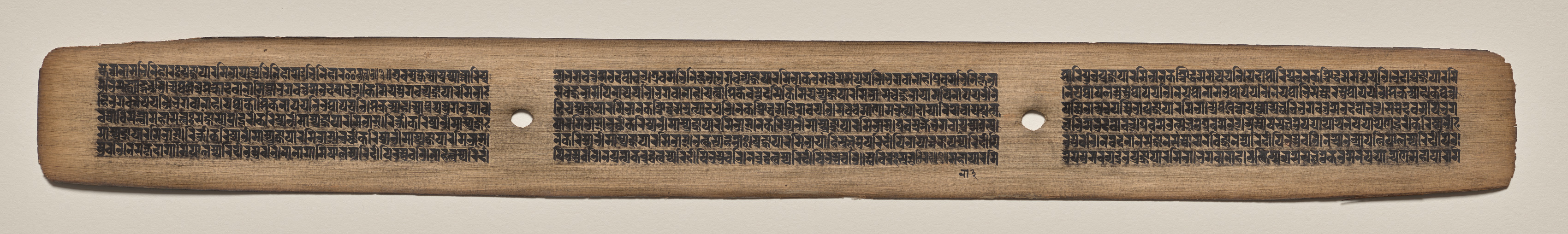 Text, Folio 62 (recto), from a Manuscript of the Perfection of Wisdom in Eight Thousand Lines (Ashtasahasrika Prajnaparamita-sutra)