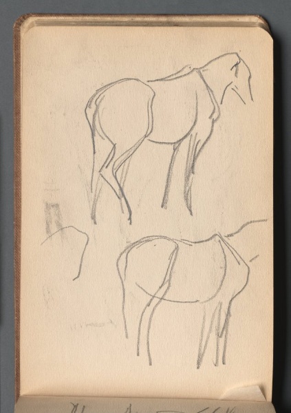 Study of Horses ( pg 46) 