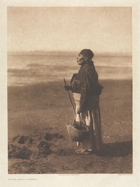 Portfolio VIII, Plate 292: On the Beach - Chinook