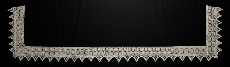 Needlepoint (Reticella) Lace Edging for Sheet