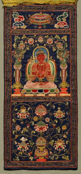 Thangka with the Seventh Bodhisattva