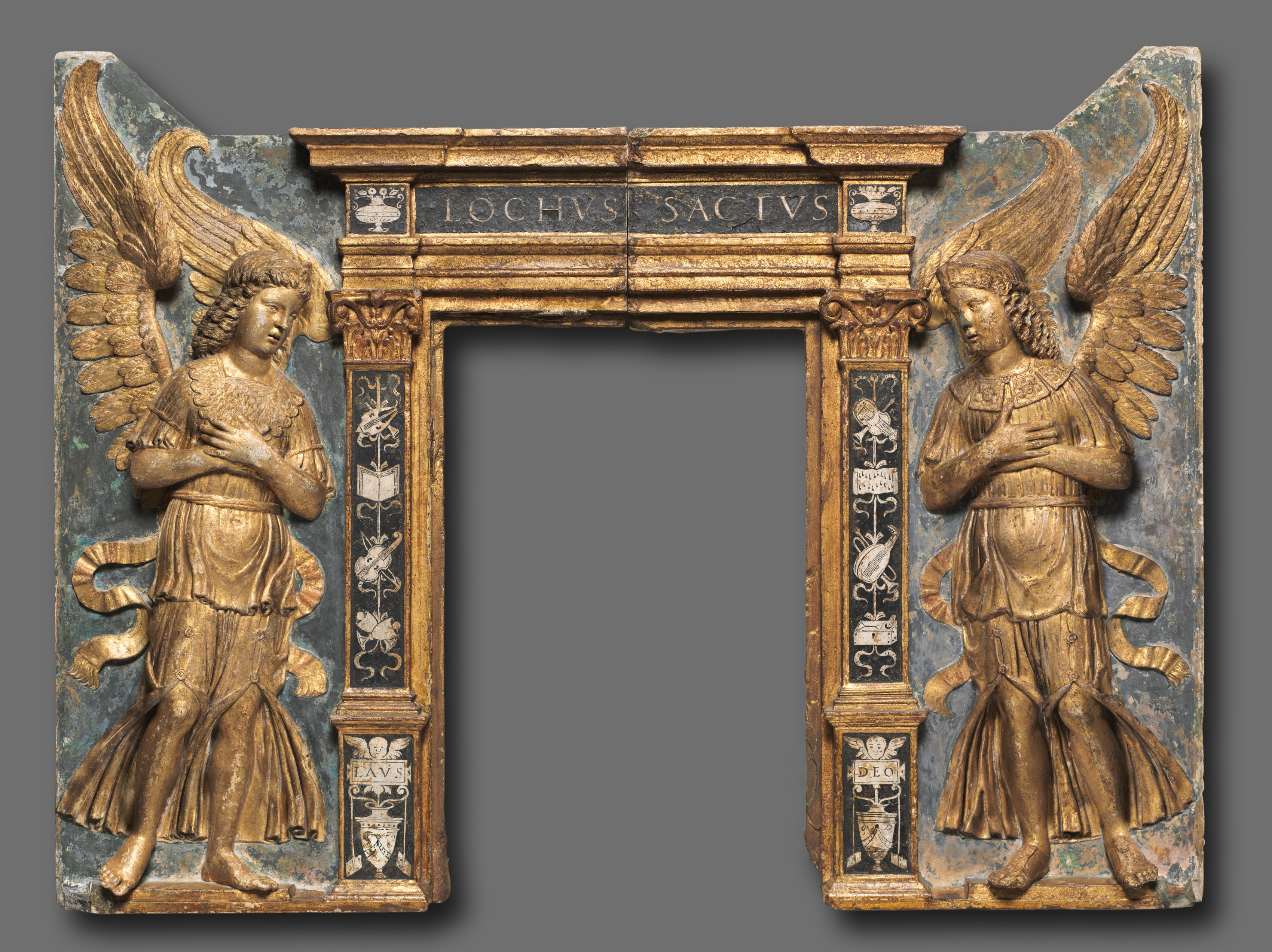Tabernacle Relief with Flanking Angels