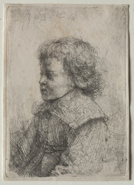 Portrait of a Boy in Profile