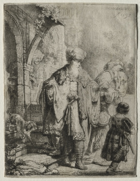 Abraham Casting out Hagar and Ishmael