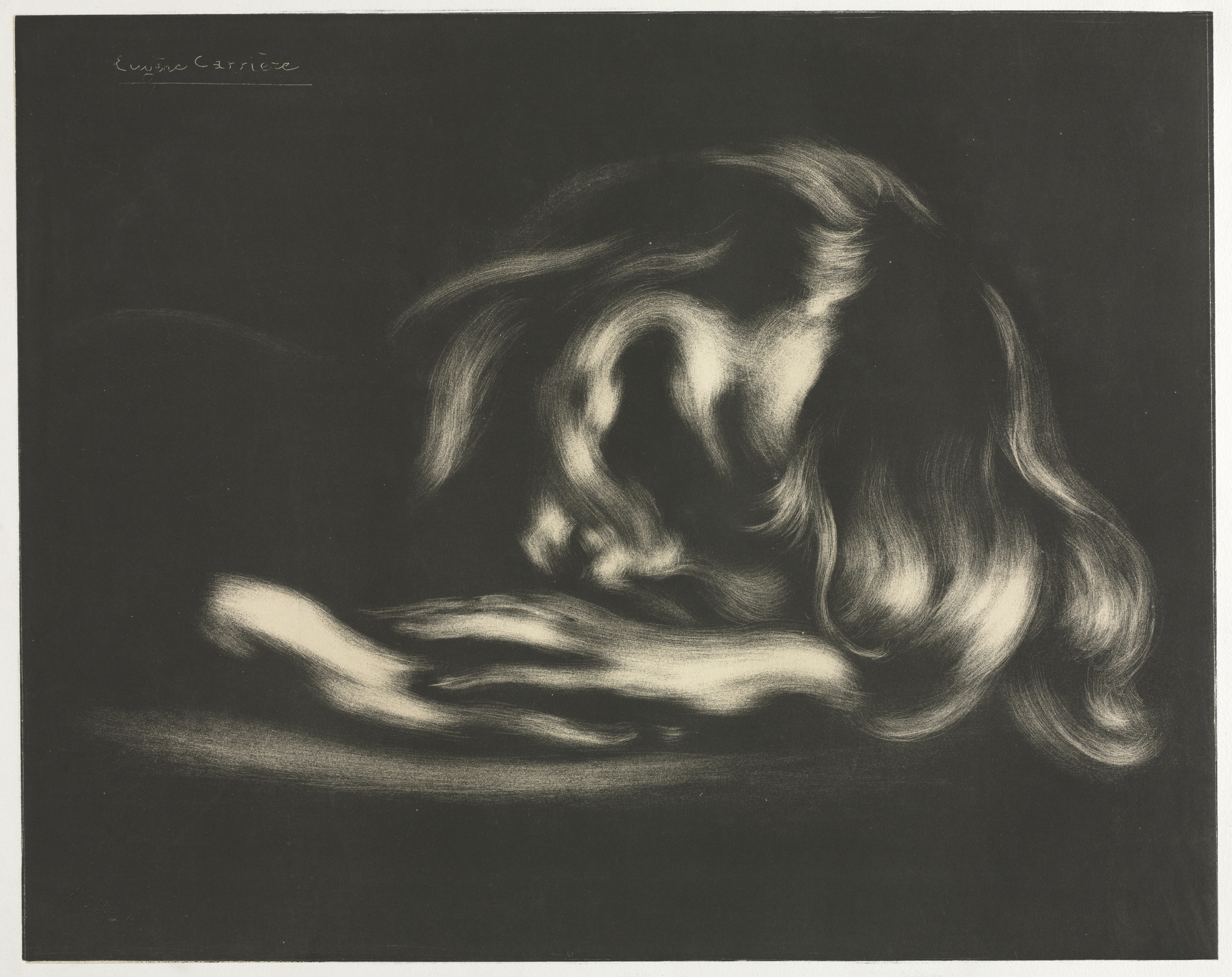 Sleep (Jean-René Carrière), from L'Album d'estampes originales de la Galerie Vollard