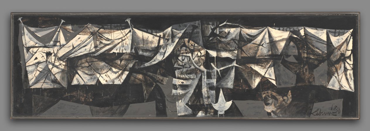 Shroud on the Arm of the Cross, Rico Lebrun, 1950