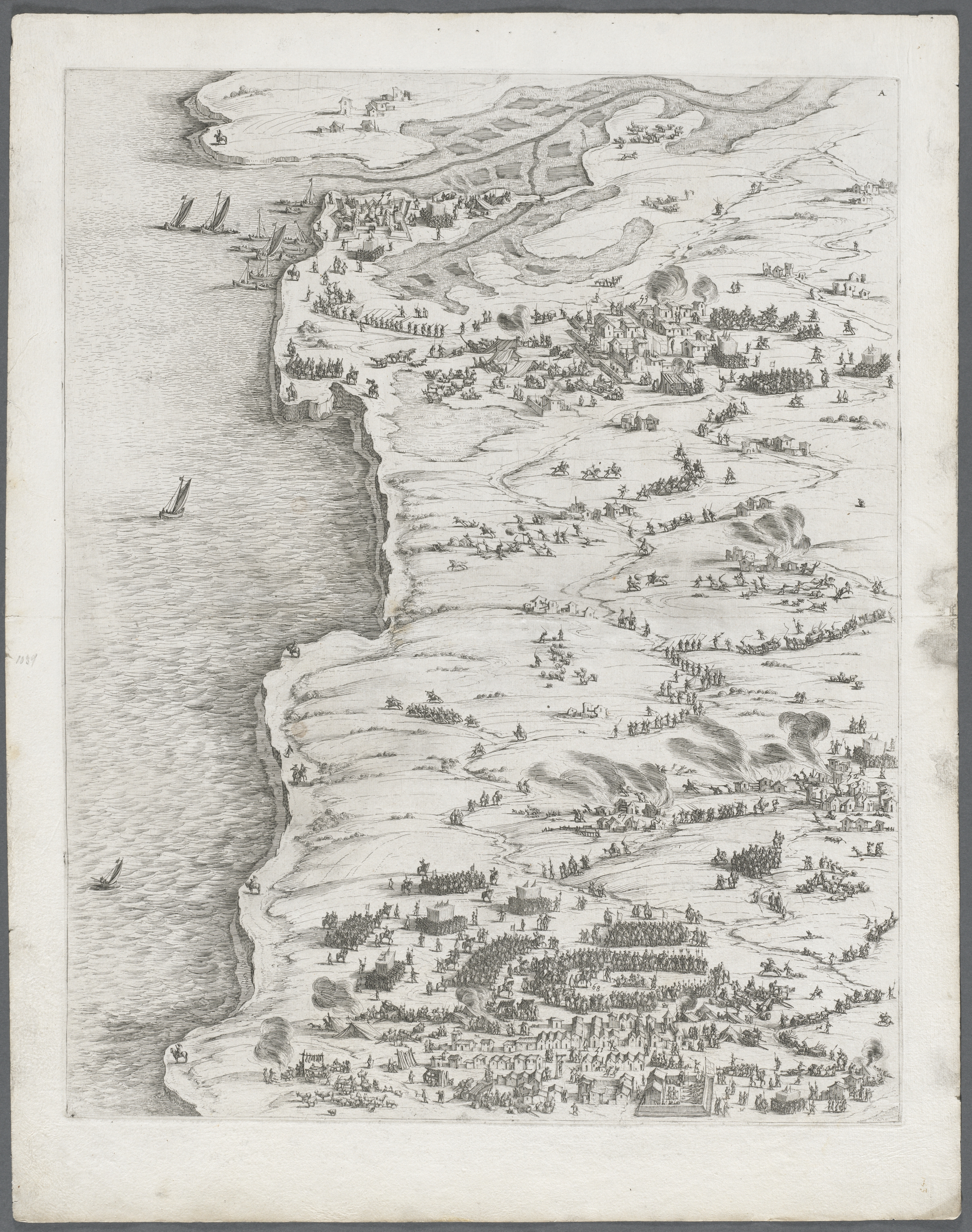 The Siege of La Rochelle: Plate 5