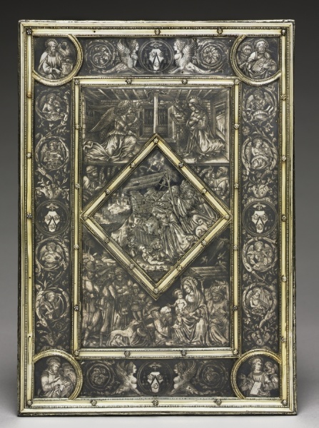 Front Cover for a Gospel Book of French Cardinal Jean La Balou (1421-1491)