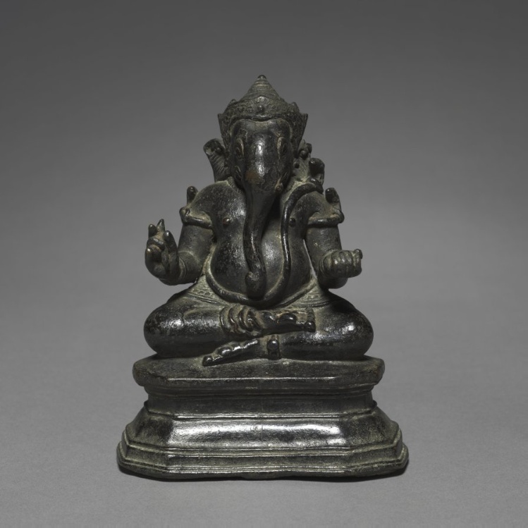 Seated Two-armed Ganesa