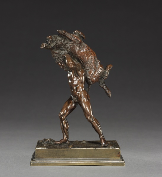 Hercules Carrying the Erymanthean Boar