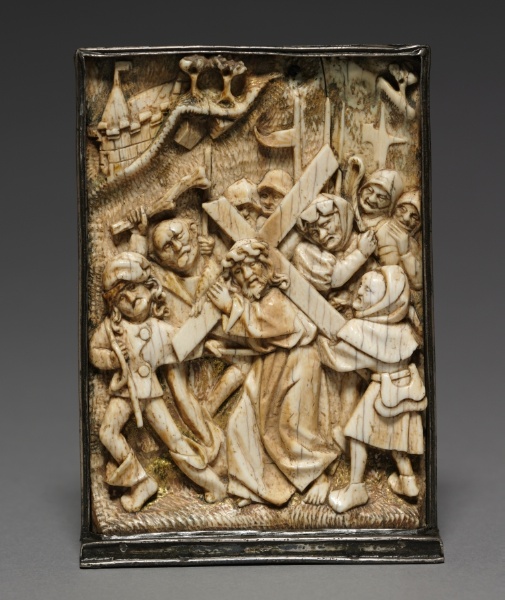 Plaque: Christ Carrying the Cross