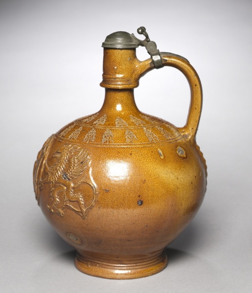 Jug with Pewter Lid