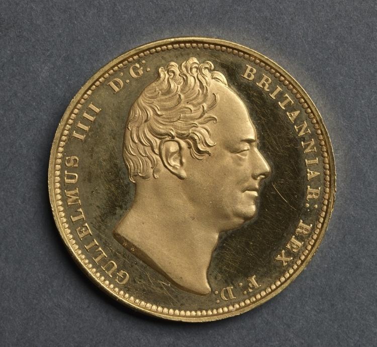 Two Pound Piece: William IV (obverse)