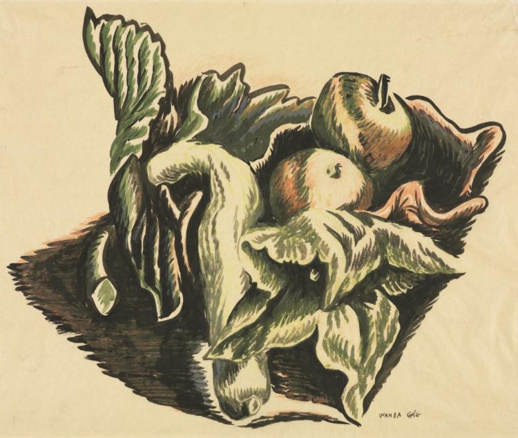 Still Life with Fruit, Wanda Gág