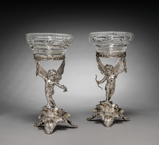 Pair of Compotes and Stands