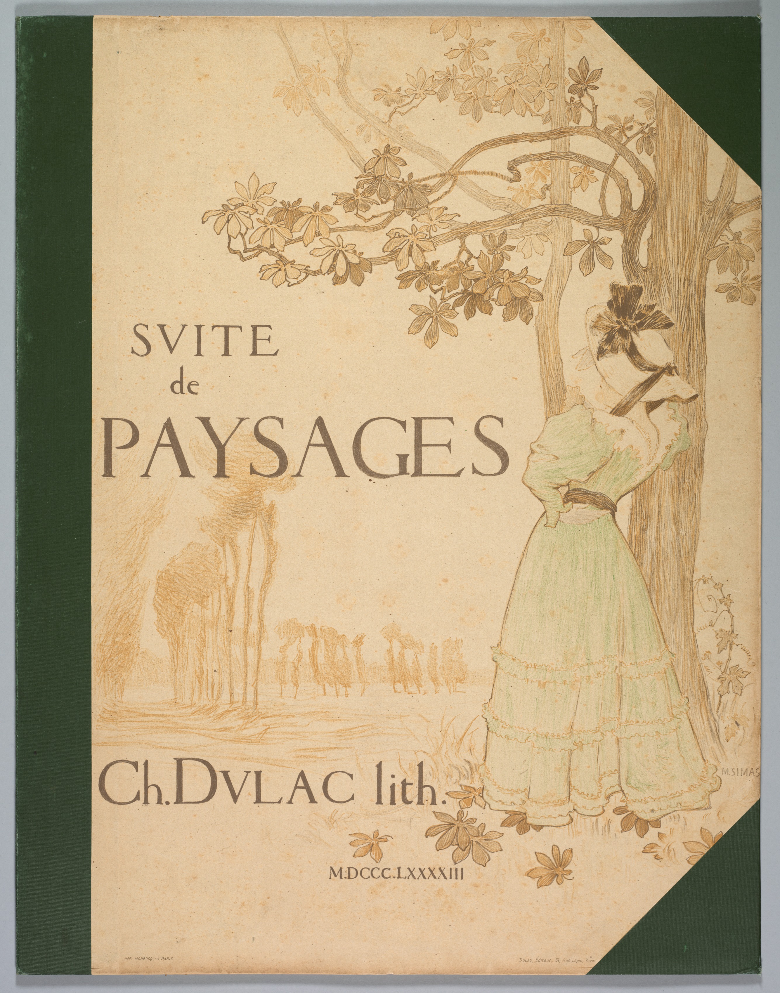 Suite de Paysages: Cover