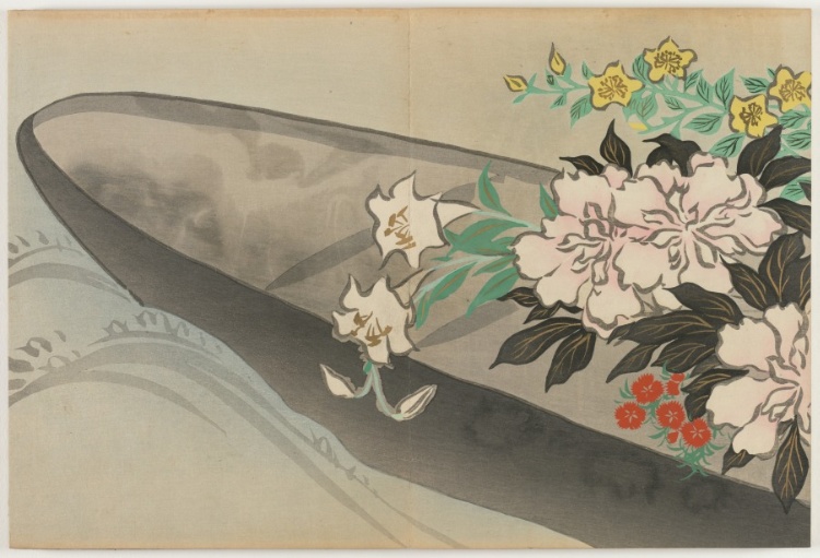 Flowers of a Hundred Worlds (Momoyogusa): Flower boat (Hanabune)