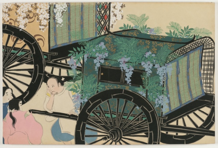 Flowers of a Hundred Worlds (Momoyogusa): Flower-draped Carts (Hanasashiguruma)