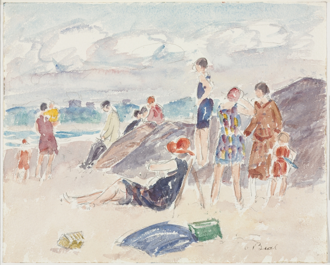 Bathing Beach, Gifford Beal, before 1956