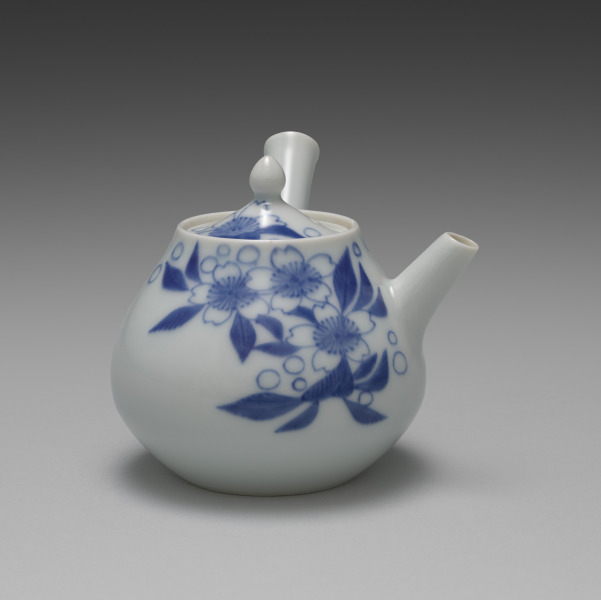 Teapot with Cherry Blossoms