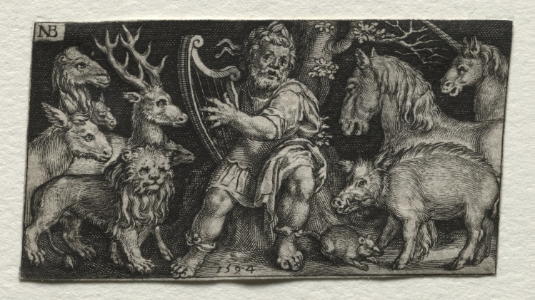Orpheus Charming the Animals