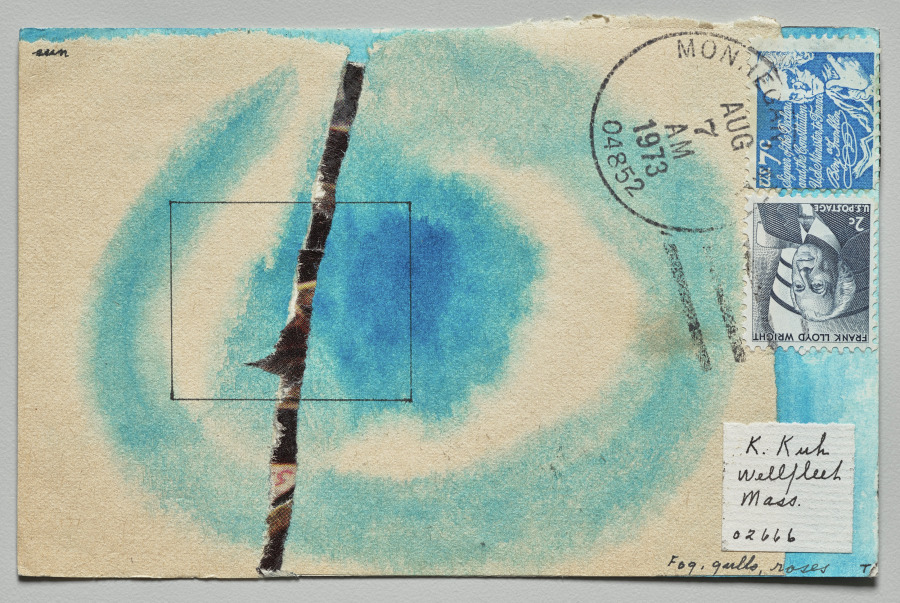 Monhegan (recto), Lenore Tawney, 1973