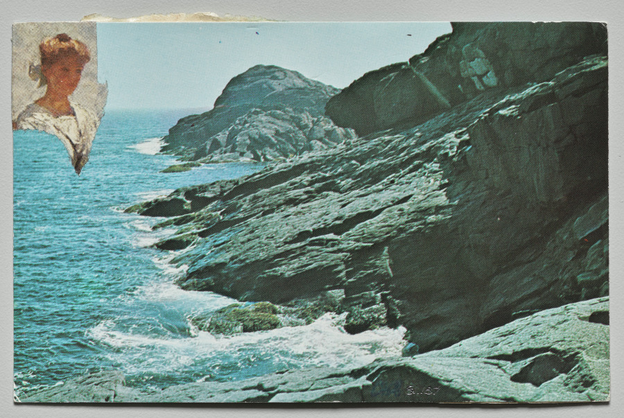 Monhegan (verso), Lenore Tawney, 1973