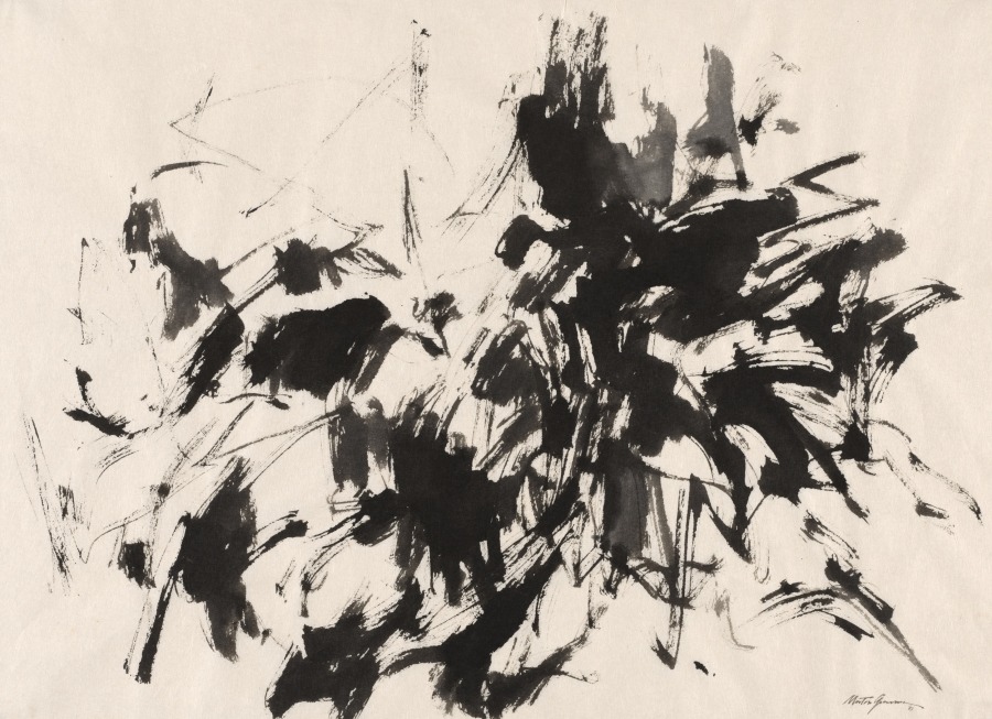 Littoral Landscape, Morton Grossman, 1963