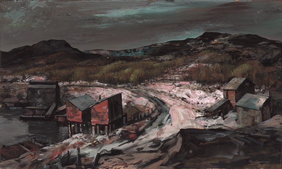 Bend at Storm King, Carl Gaertner, 1950