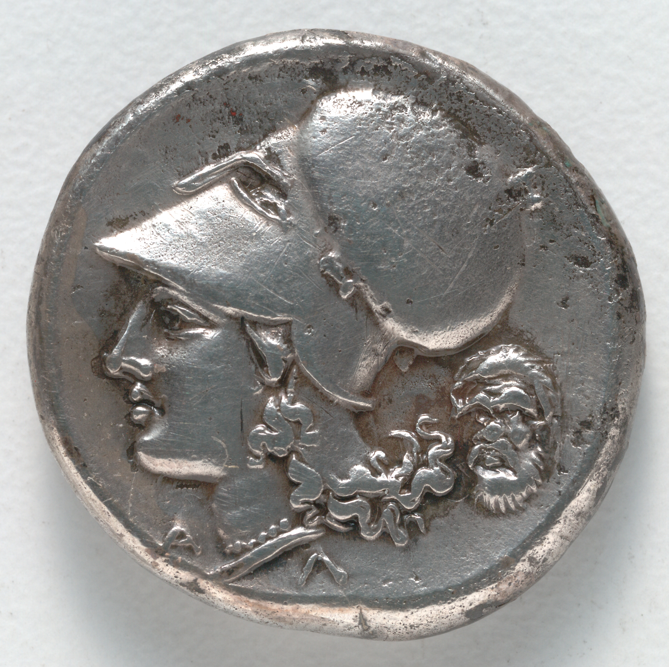 Stater: Head of Athena (reverse)
