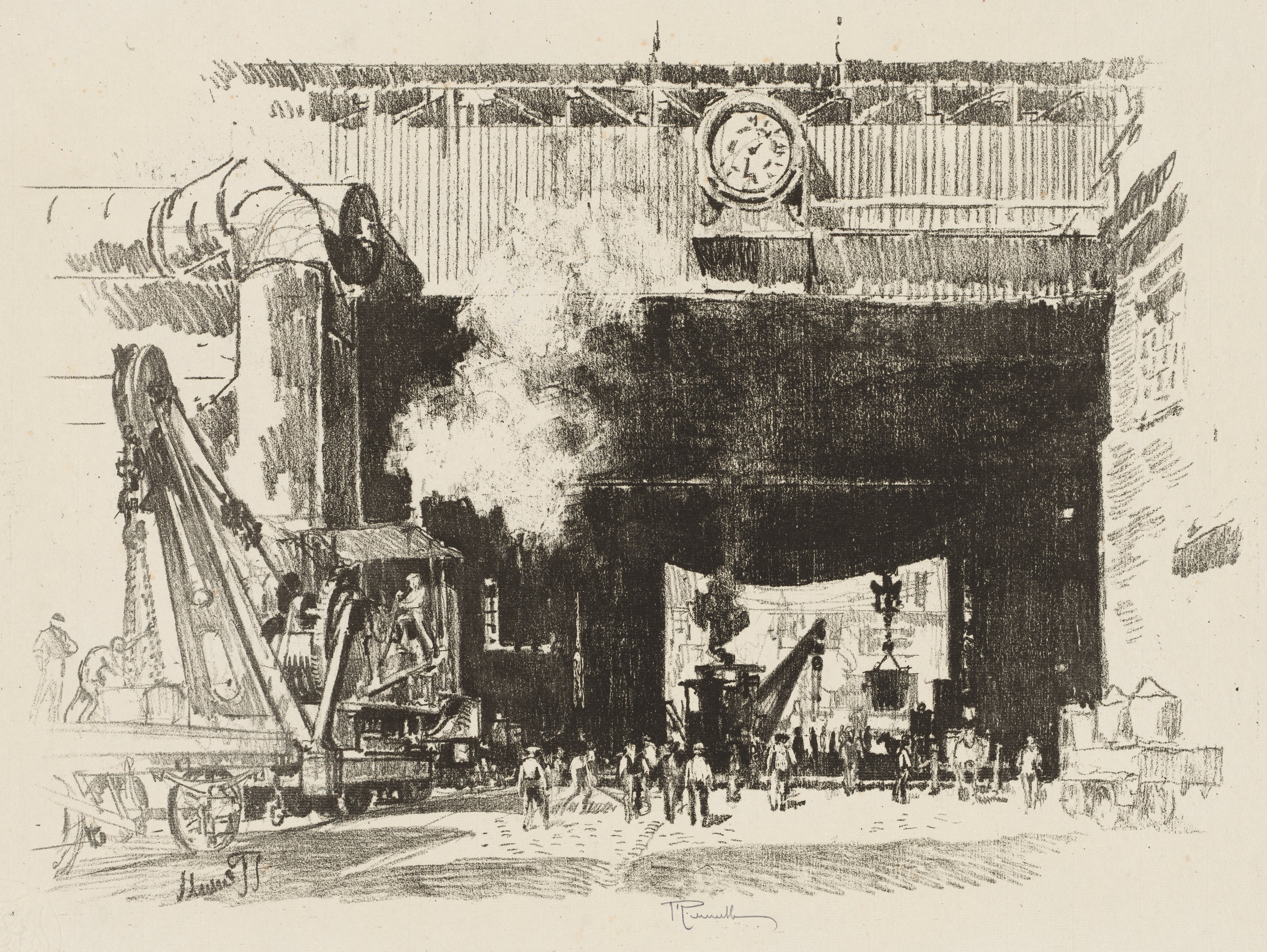English War Work:  The Big Gate of the Big Shop