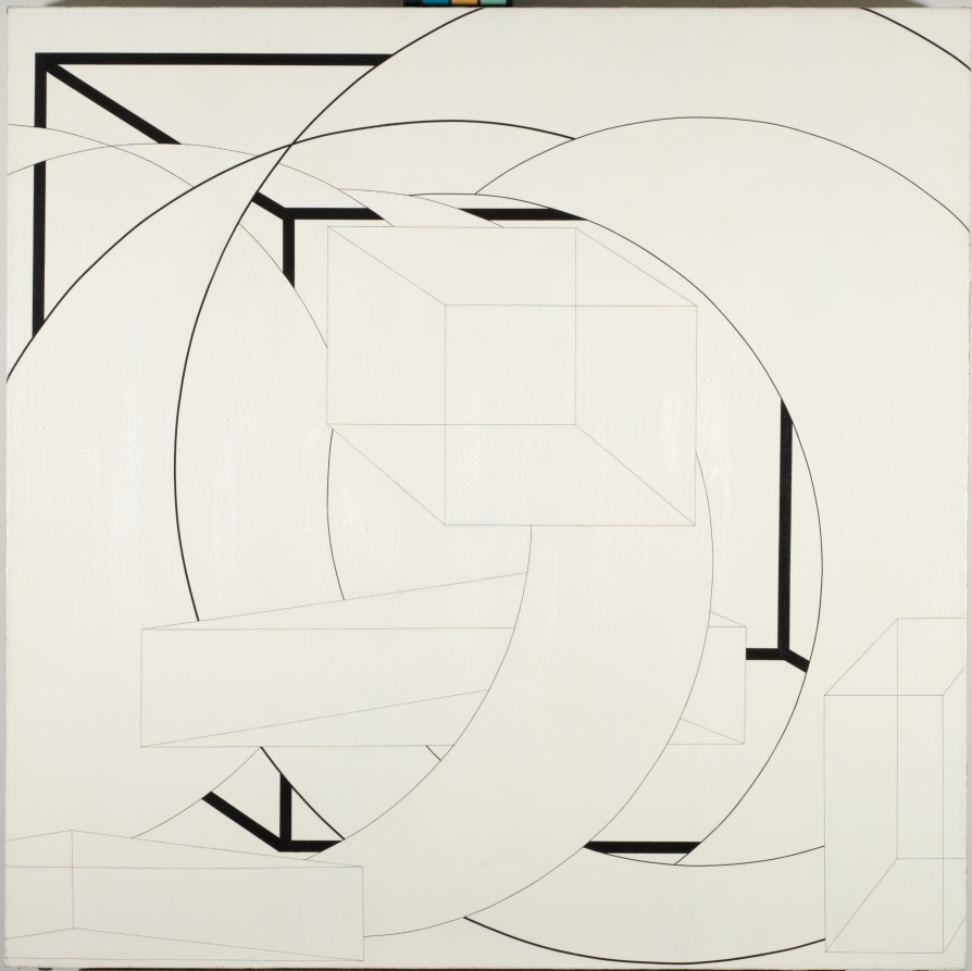 Jupiter IV, Al Held, 1974