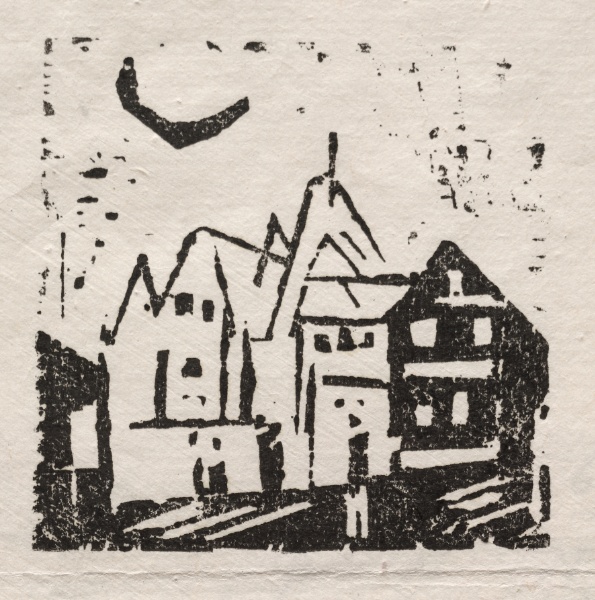 Buildings with Crescent Moon