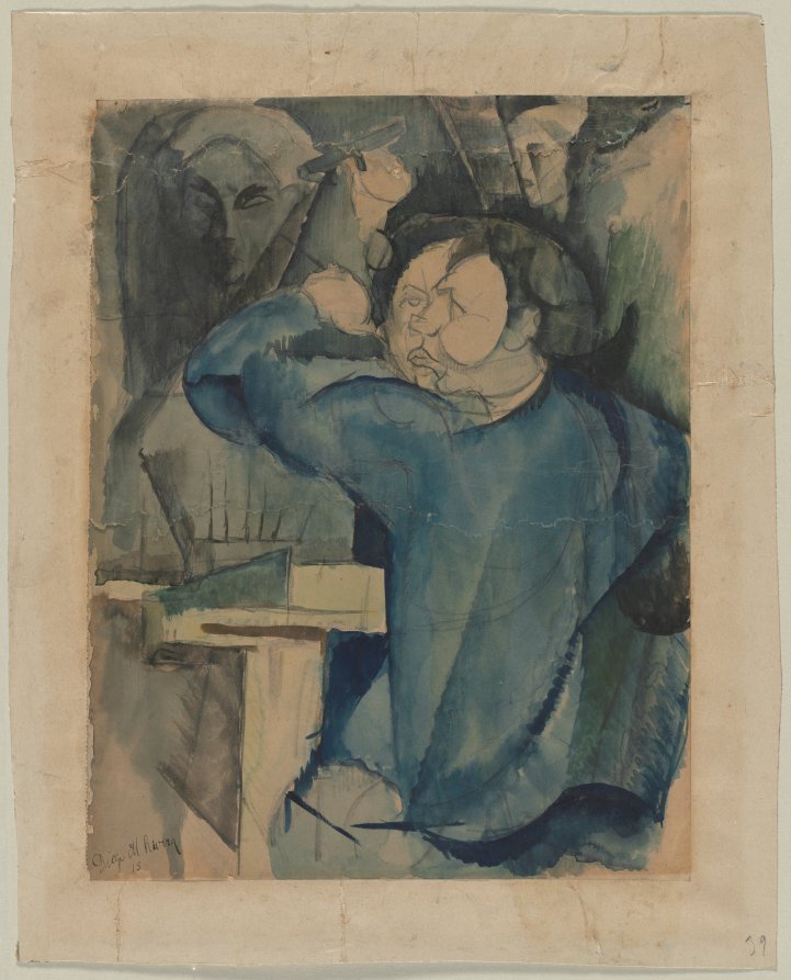 Oscar Miestchaninoff, Diego Rivera, 1913