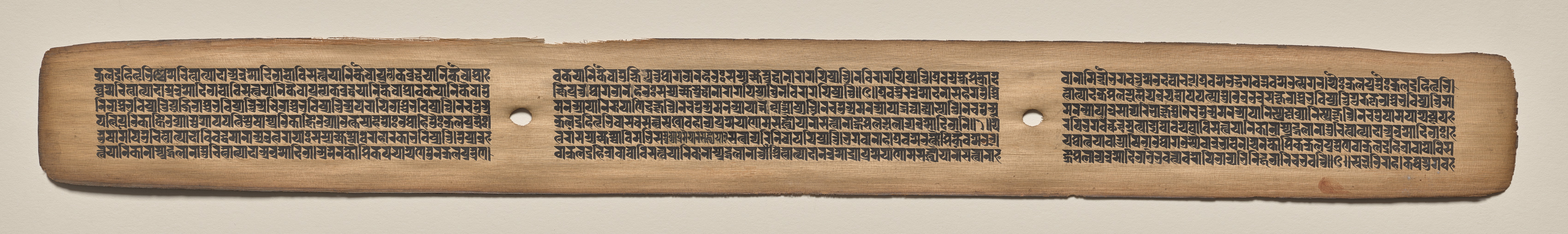Text, Folio 154 (recto), from a Manuscript of the Perfection of Wisdom in Eight Thousand Lines (Ashtasahasrika Prajnaparamita-sutra)