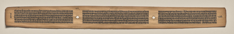 Text, Folio 153 (verso), from a Manuscript of the Perfection of Wisdom in Eight Thousand Lines (Ashtasahasrika Prajnaparamita-sutra)