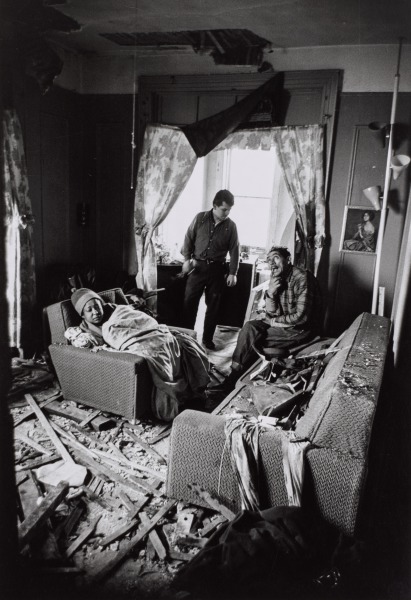 Family Living in Abandoned Apartment, Harlem