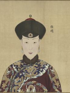 Portraits of the Qianlong Emperor and His Twelve Consorts | Cleveland ...